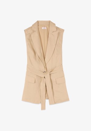Oltre, Waistcoat - beige