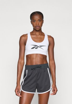 TRAIN RACERBACK BRA - Sutien sport cu susținere medie - white