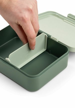 Done By Deer, LUNCH BOX W/DIVIDER TINY TRAILS GREEN - Lunch box - green