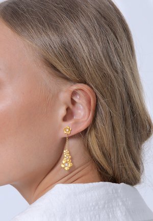 DAINTY FLOWER ELEGANT - Boucles d'oreilles - gold coloured