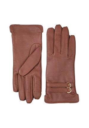 TWIN BUCKLE - Gloves - tan