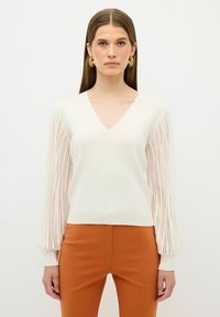 Strickpullover - beige