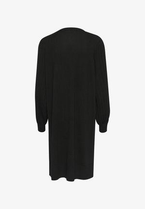 Kaffe, KALONE - Gebreide jurk - black deep