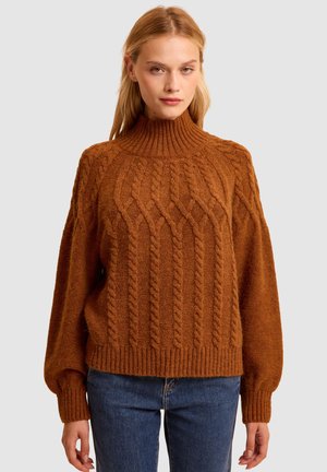 TORSADES - Maglione - marron caramel