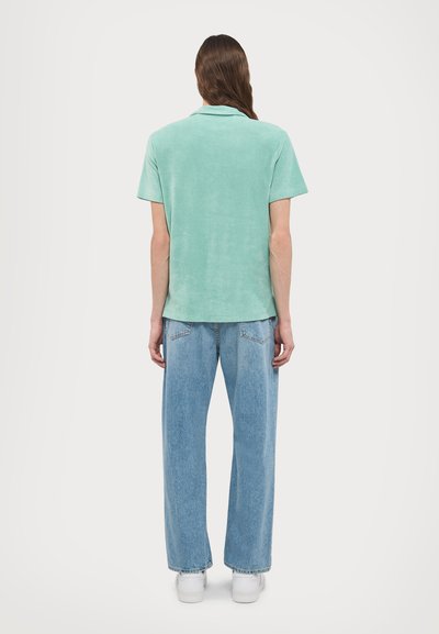 Polo Ralph Lauren TERRY CAMP SHIRT - Chemise - celadon