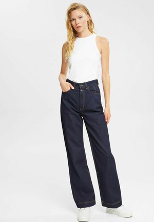 Flared Jeans - blue rinse