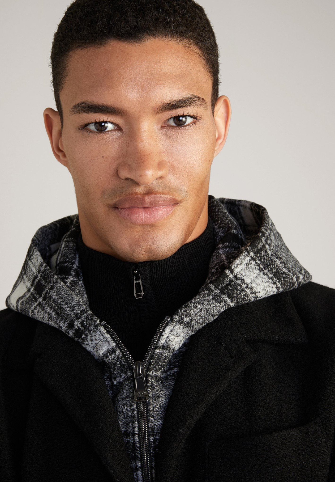 Mode Jassen Duffeljassen Jeans Duffeljas zwart zakelijke stijl Joop Mode Jassen Duffeljassen Jeans Duffeljas zwart zakelijke stijl Joop