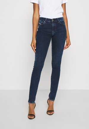 Jeans Skinny Fit - dark-blue denim
