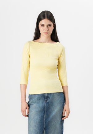 FIFI STR 3/4 BOATNECK JRS NOOS - T-shirt à manches longues - sunlight