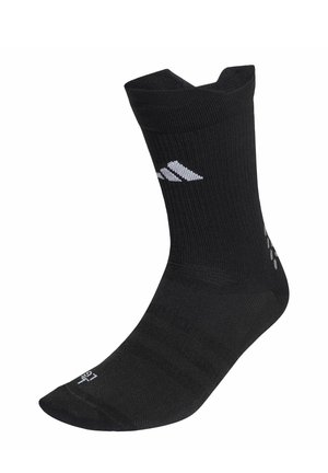 FOOTBALL CREW PERFORMANCE - Sports socks - black   white
