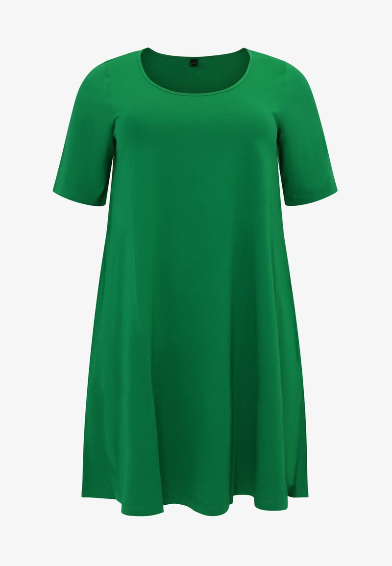 YOEK KURZARM - Jerseykleid - green