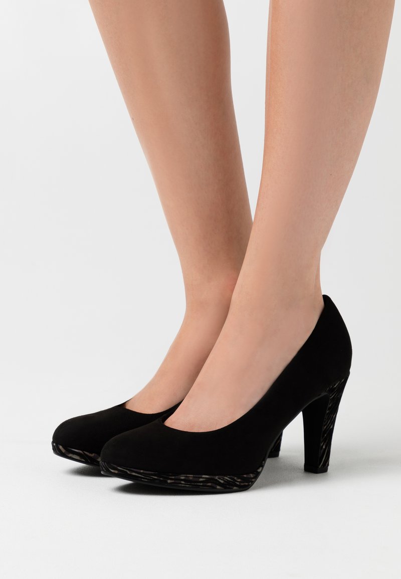 Damen Pumps | Marco Tozzi COURT SHOEHigh Heel Pumpsblack/multicolor/schwarz - OR61094 Damen Pumps | Marco Tozzi COURT SHOEHigh Heel Pumpsblack/multicolor/schwarz - OR61094