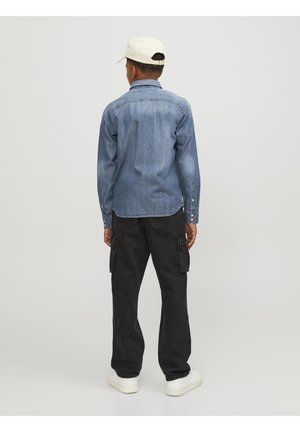 JJEWESTERN SHERIDAN SHIRT - Camisa - medium blue denim