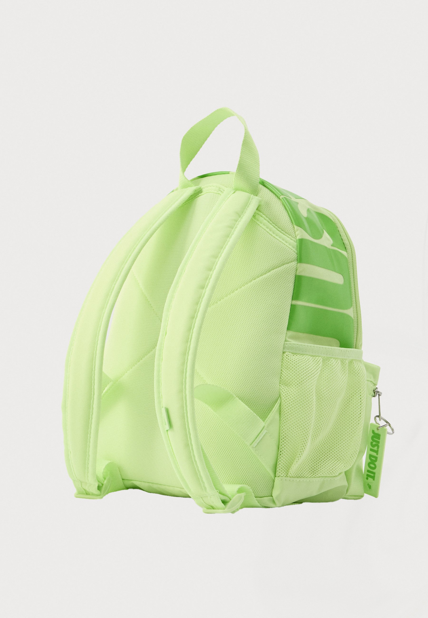 neon green backpack nike