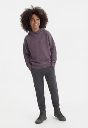 ASPESI HOODIE DYE UNISEX - Mikina s kapucňou - lilac