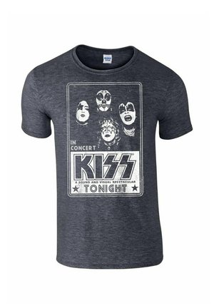 KISS - CONCERT POSTER - T-shirt con stampa - grey