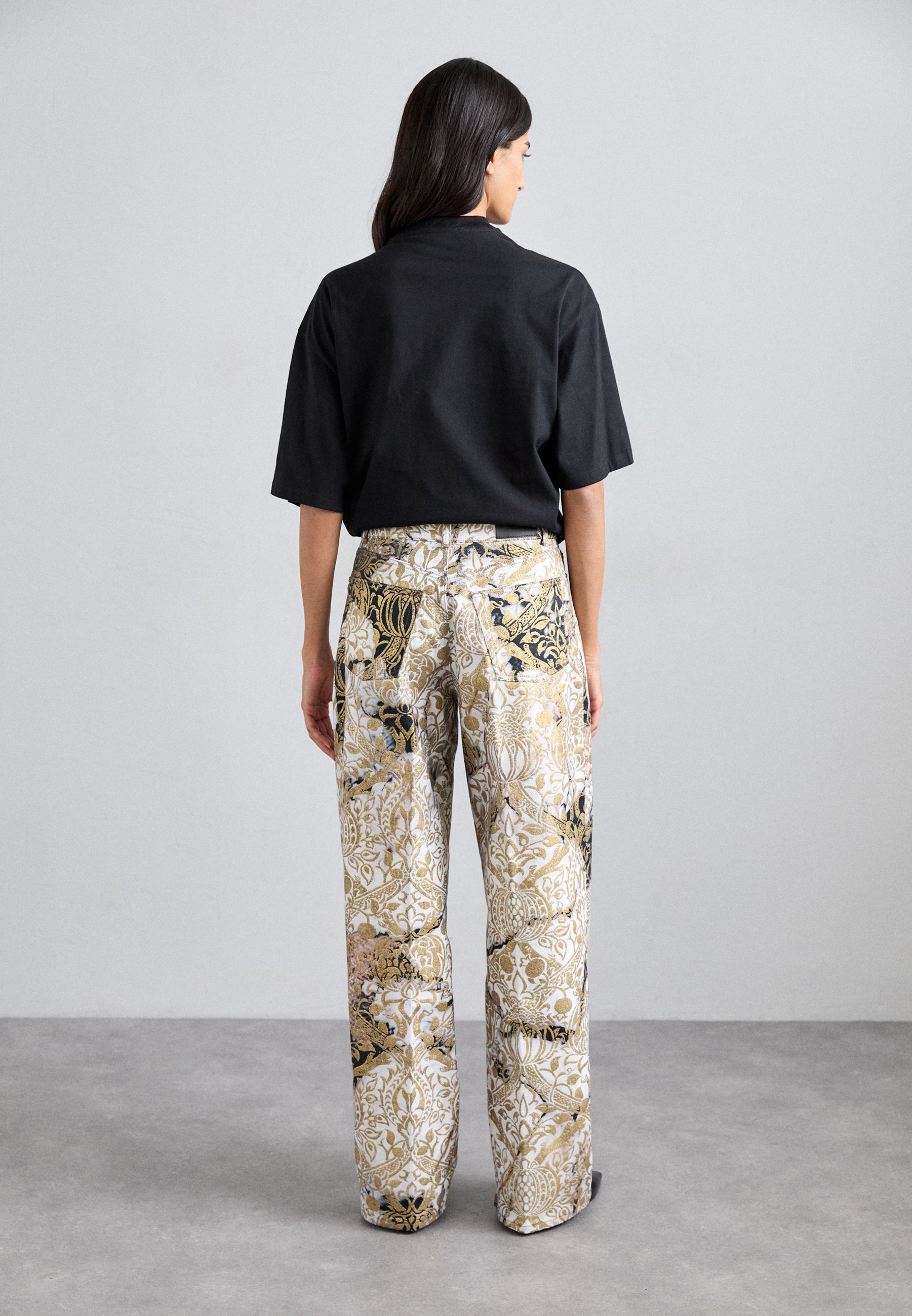 Roberto Cavalli Relaxed fit jeans - bianco/nero/white