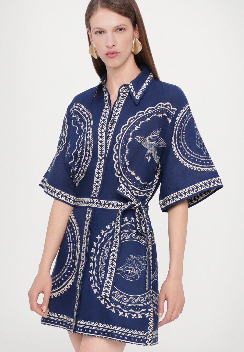 knee length dresses for ladies Alemais Sea Mini Dress Gallery Couture