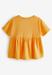 Next SHORT SLEEVE EMPIRE REGULAR FIT - Triko s potiskem - orange