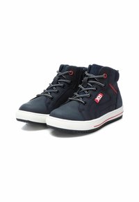 XTI Botines con cordones - navy