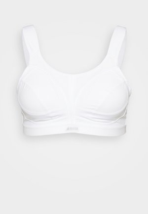 MAX BRA - Medium support sports bra - white