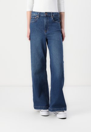 STRIDE CAVIL - Wide Leg - medium indigo