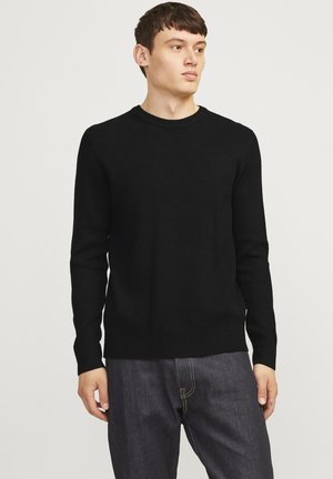 Jack & Jones PREMIUM CREW NECK - Džemperis - black