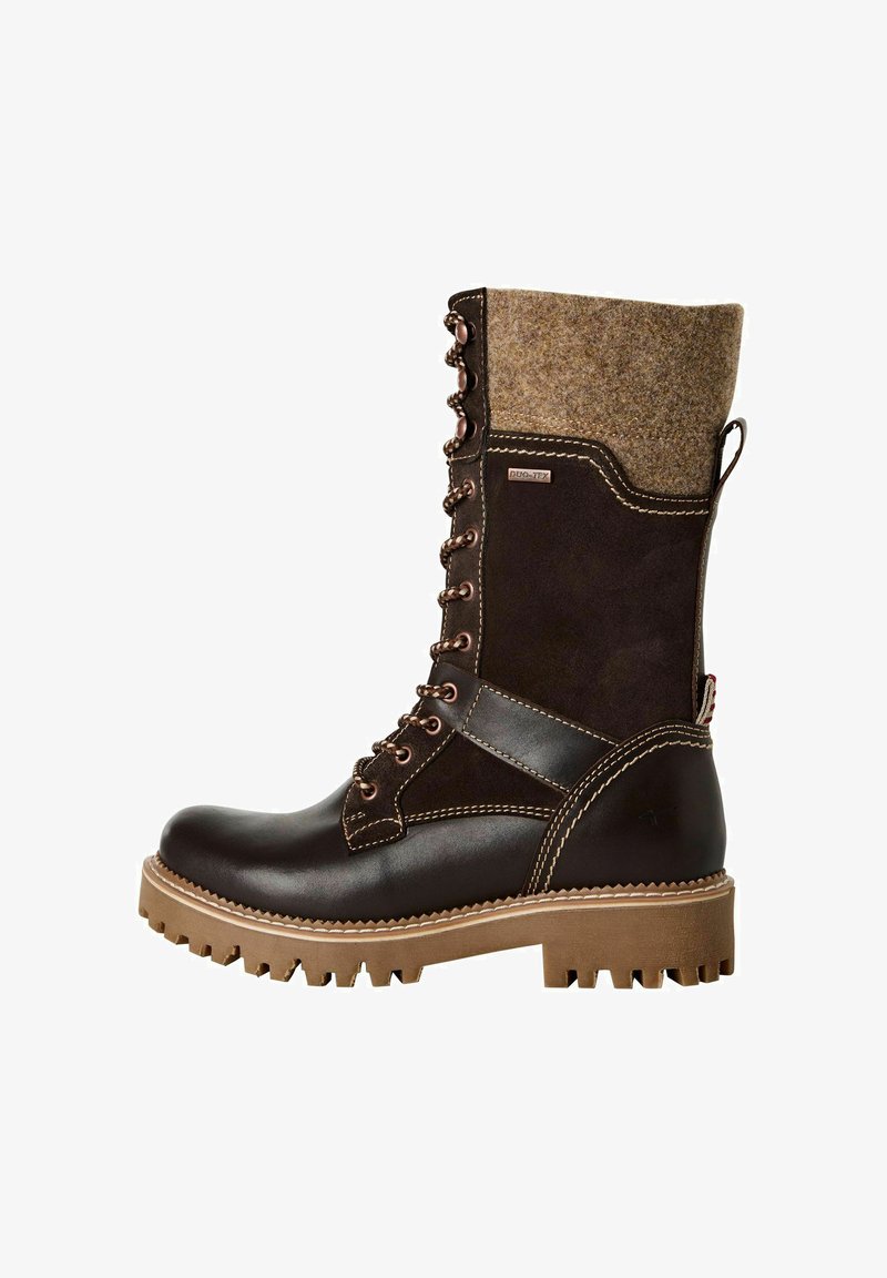 Tamaris Stivali da neve - mocca comb
