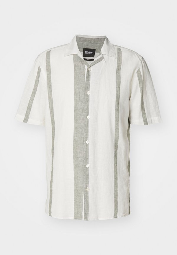 SCAIDEN STRIPERESORT NOOS - Shirt - dusty olive2