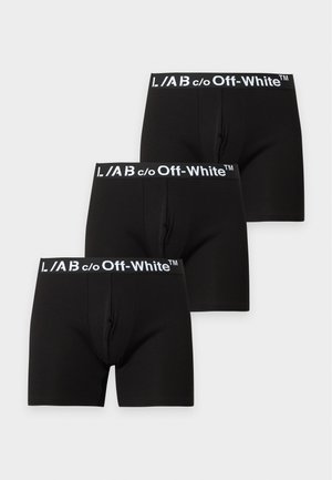 L/AB c/o Off-White, HORIZONTAL BIG LOGO NO FLY 3 PACK - Боксерки - black