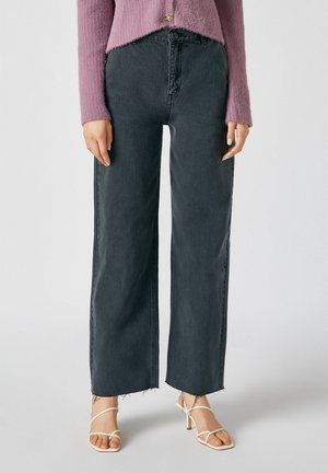 PULL&BEAR Jean flare - dark grey