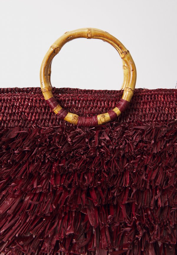 PANIER - Tote bag - bordeaux2