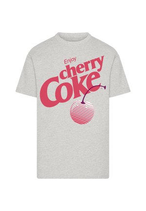 COCA COLA ENJOY CHERRY COKE - T-Shirt print - heather grey