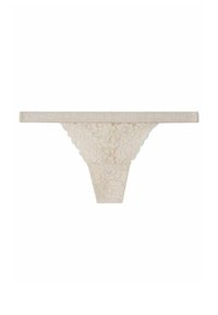 String Blanc Taille M - Bas Sculptant, Neuf Avec Léger Défaut, Idéal Pour Sous-vêtement Féminin