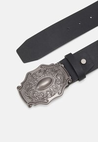 Pier One Belt - black/silver-coloured