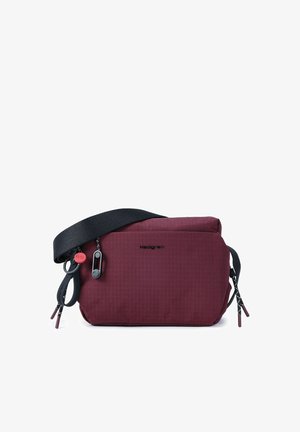 Hedgren, STRING UMHÄNGETASCHE M 22 CM - Cross body bag - maroon banner