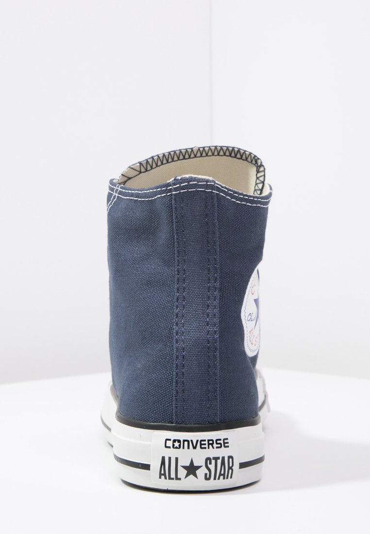converse cuir femme bleu marine