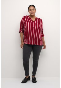 Kaffe Curve SIDA - Blouse - sun dried chalk stripe