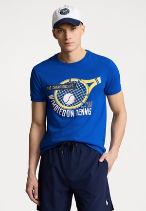 TEE SHORT SLEEVE - Apdrukāts T-krekls - heritage blue