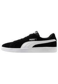 Puma - SMASH V2 UNISEX - Trainers - black/white/silver Thumbnail Image 1