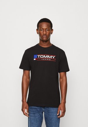 MODERN SPORT LOGO TEE - Tričko s potlačou - black