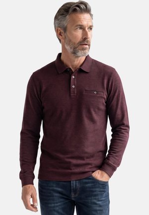 CASAMODA, CASAMODA 2 PACK - Poloshirt - dunkelrot dunkelgrau