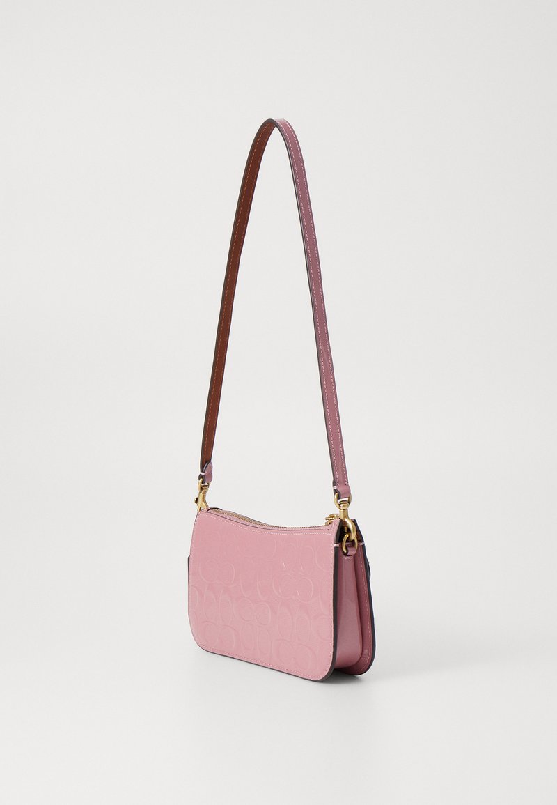 COACH PENN SHOULDER BAG IN SIGNATURE LEATHER - Handbag - true pink 