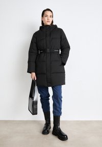 Calvin Klein Jeans LOGO BELT PUFFER Winter coat Zalando UK