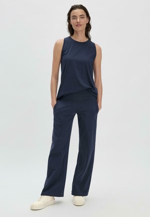 MEDIUM CUT - Tracksuit bottoms - dunkelblau
