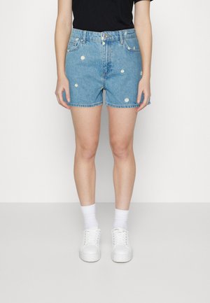 Jeansshort - light-blue denim