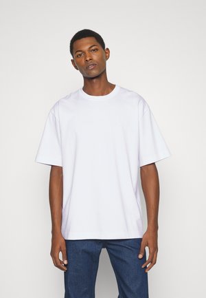 HEAVY CREWNECK TEE - T-paita - white