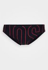 RUBBER LOGO - Costume da bagno a slip - multi black