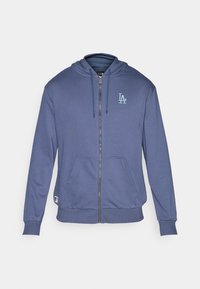 MLB LOS ANGELES DODGERS FULL ZIP HOODIE - Klub merchandise - blue