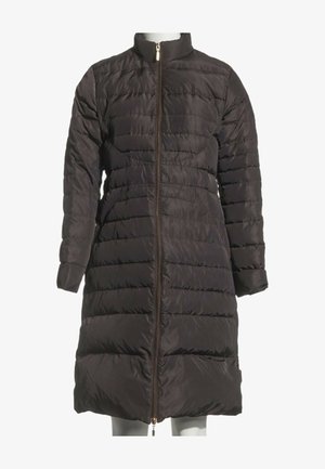 MONCLER, LONG PUFFER BROWN - Manteau en duvet - brown